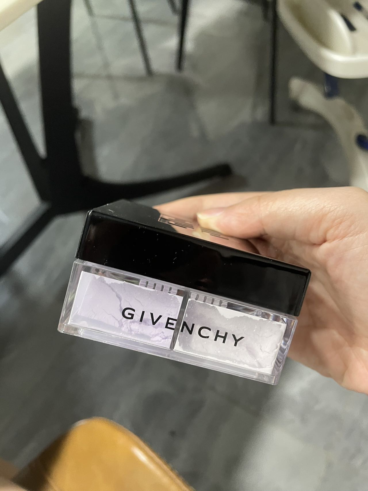 纪梵希(GIVENCHY) 轻盈无痕明星四色散粉1号蜜粉12g(四宫格 定妆粉 细腻粉质 /控油晒单图