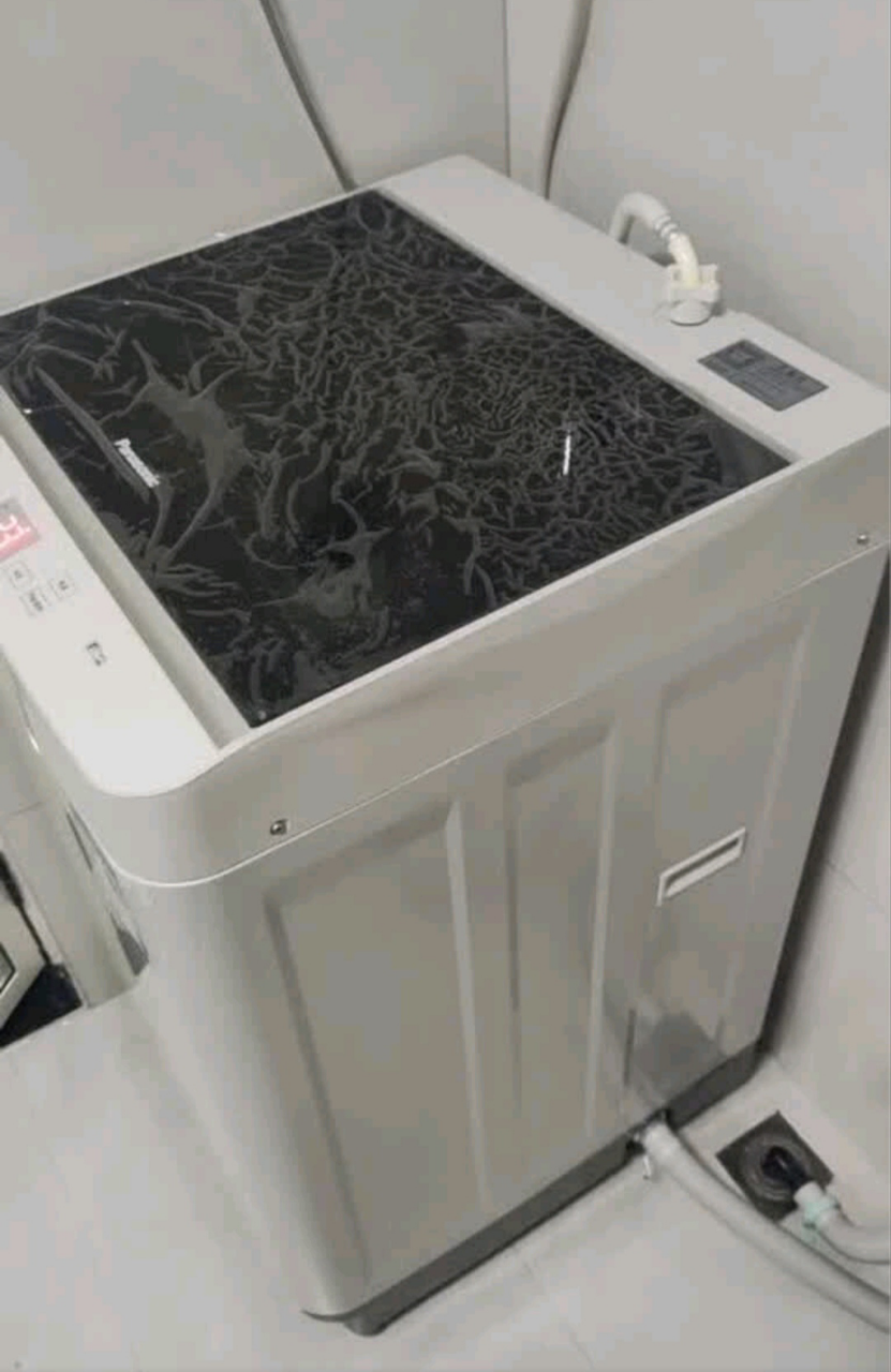 松下(Panasonic)10公斤全自动波轮洗衣机家用大容量 节能省水除螨洗人工智能 抗菌桶洗净XQB100-T31FF晒单图