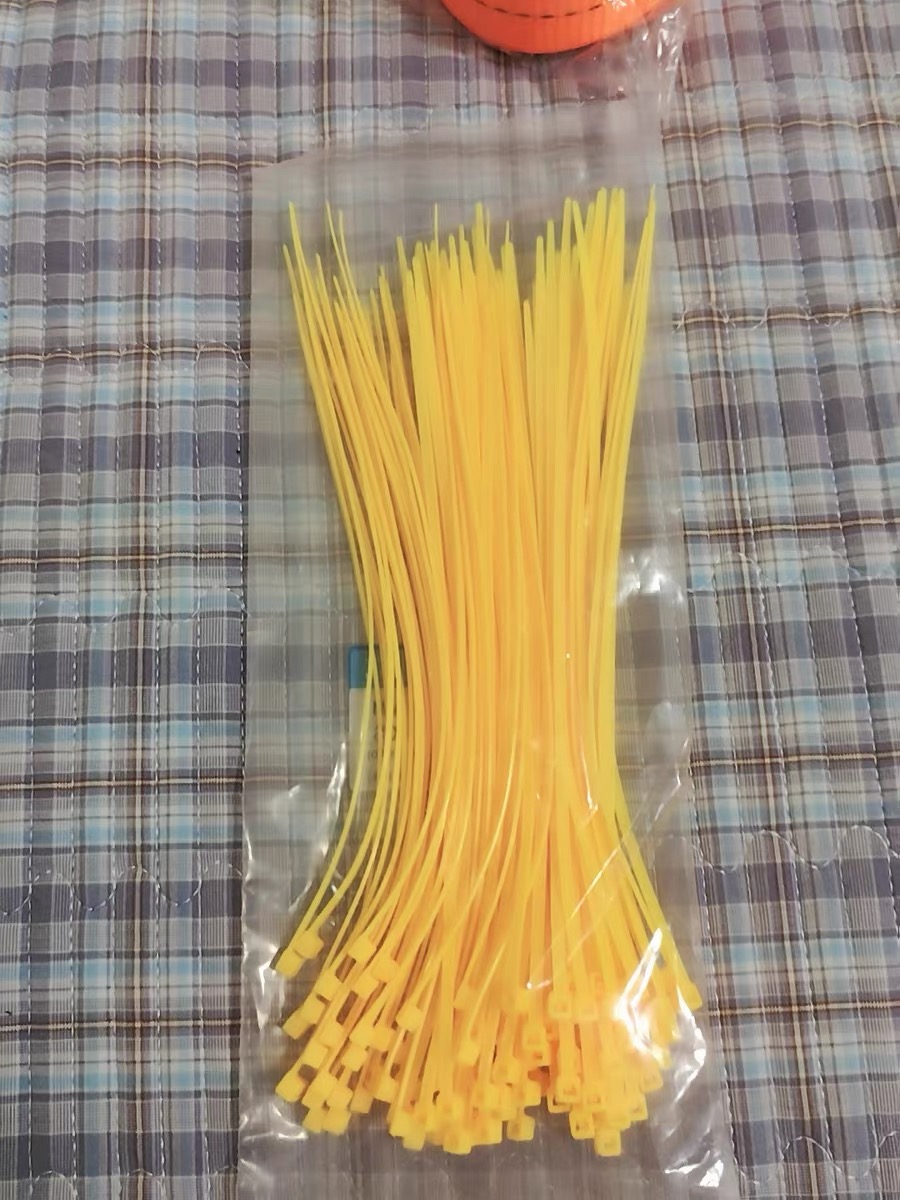 德素 封条防伪铅封抽紧式扎带100根(颜色备注)40cm/件晒单图