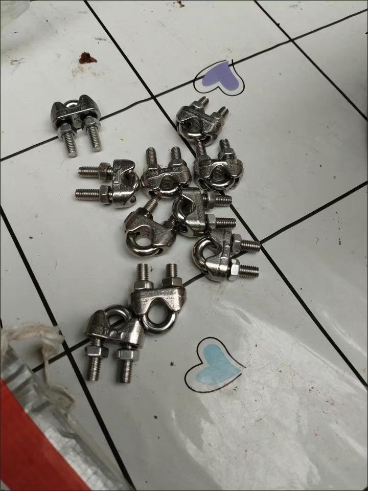德素 不锈钢钢丝绳卡头 M26/个晒单图
