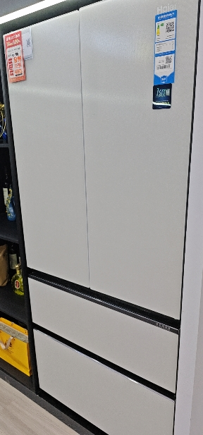 海尔(Haier)510L法式多门冰箱 594mm专业超薄零嵌 全空间保鲜科技 BCD-510WGHFD1BXHU1晒单图