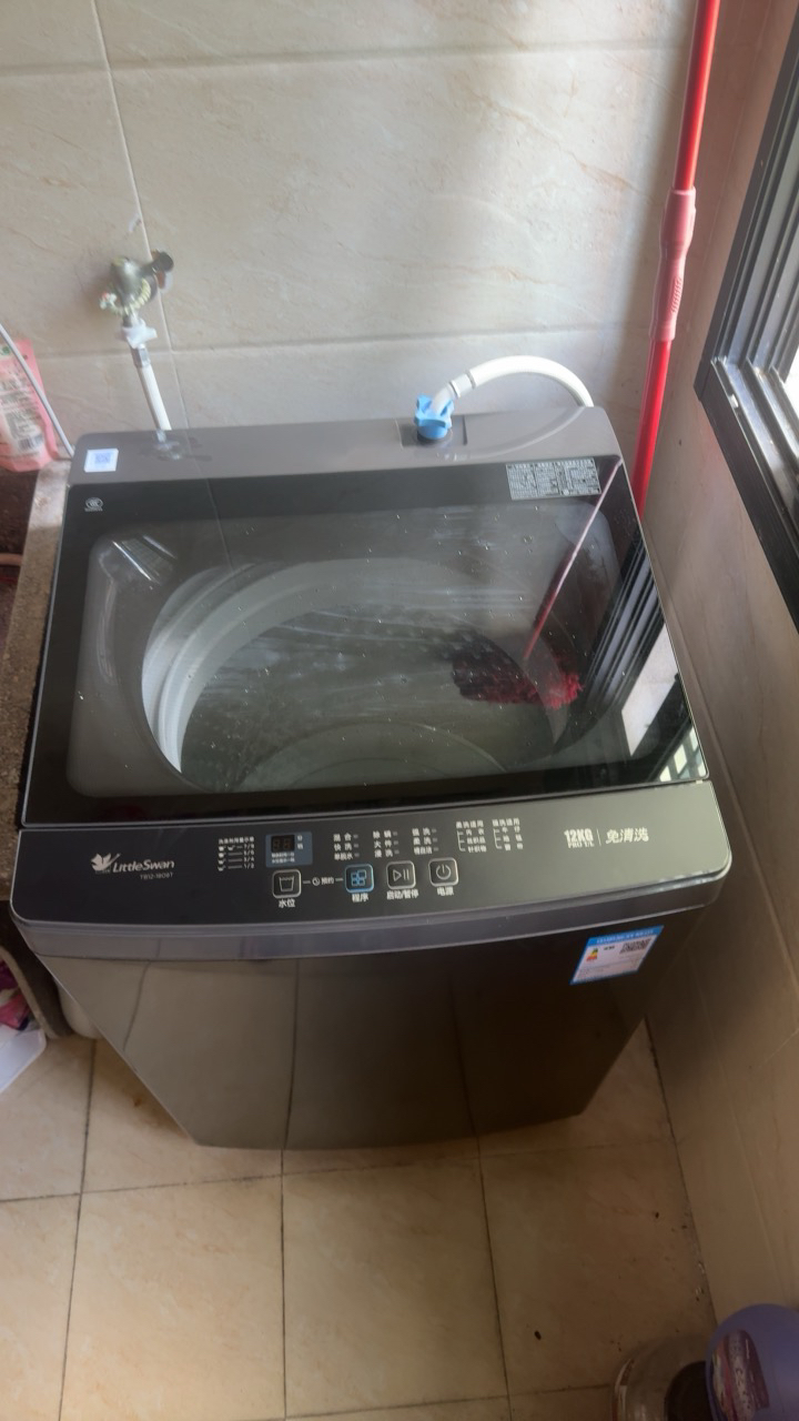 [官方正品]小天鹅波轮洗衣机全自动 深层除螨洗 一键智洗 12公斤大容量全家衣物一桶洗 一级能效 TB12-1809T晒单图