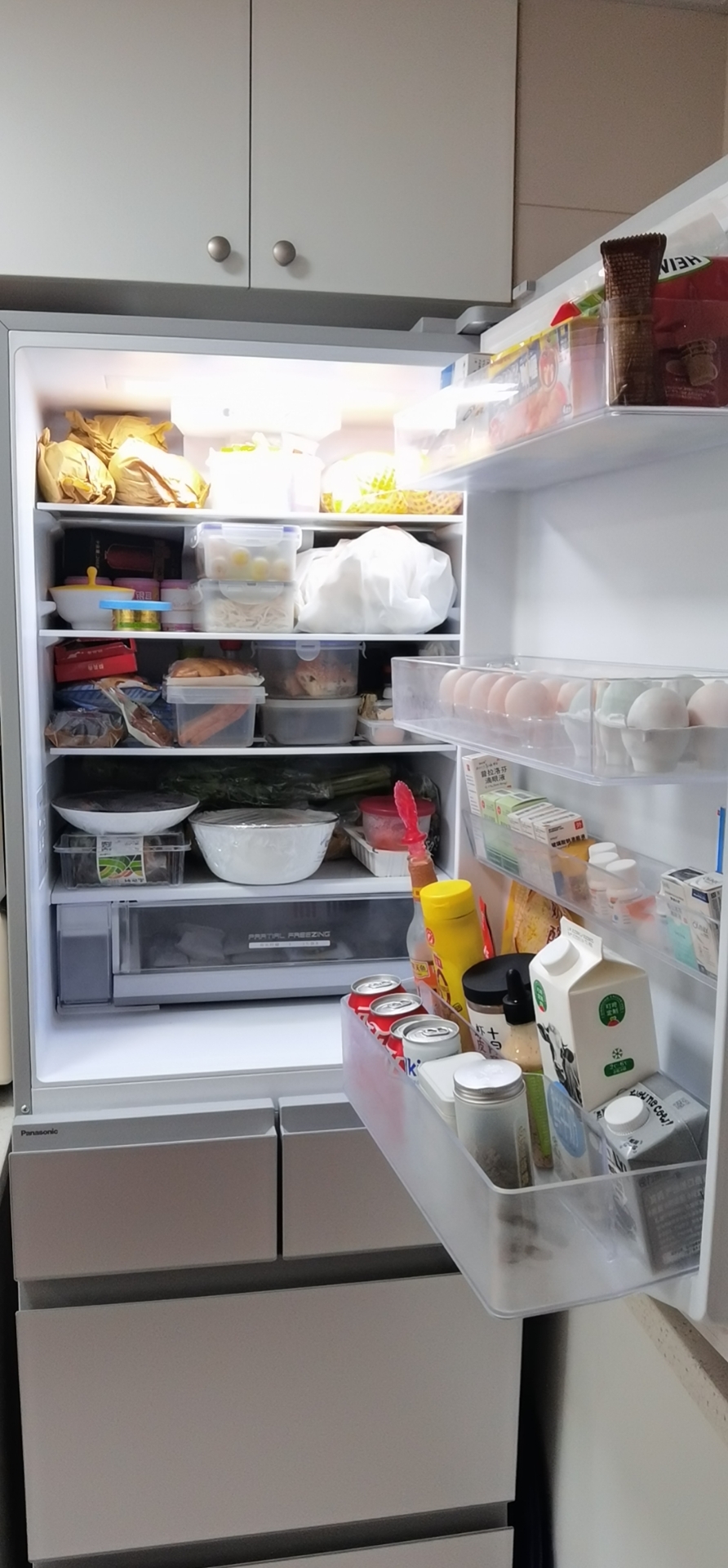松下全新日式多门零嵌冰箱NR-E461SX-S晒单图