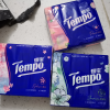Tempo得宝迷你手帕纸有香印花组合装7片36包(甜心桃+樱花+茉莉花) 4层加厚外出迷你便携小包装有香纸巾晒单图