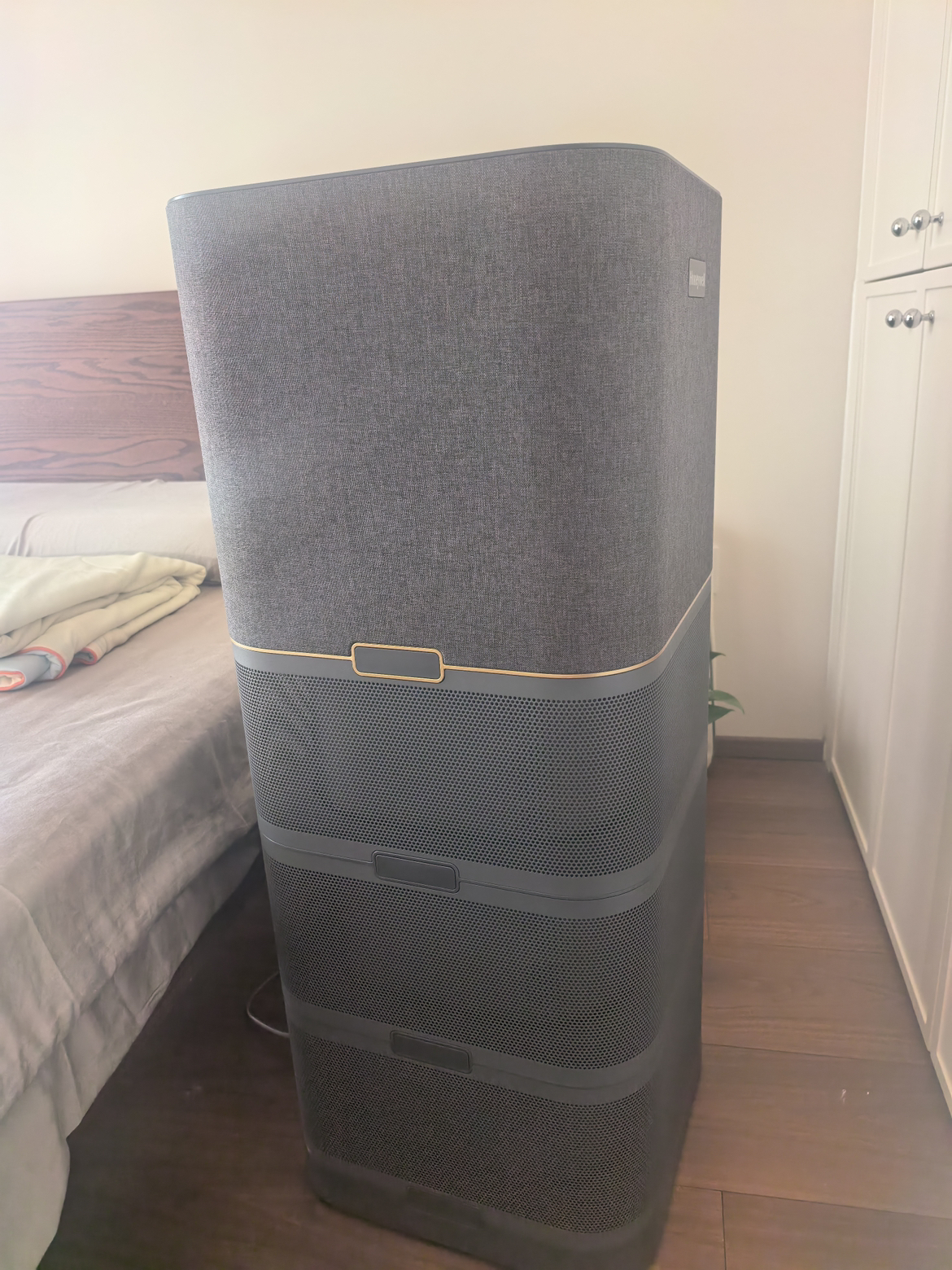 霍尼韦尔(Honeywell)空气净化器家用卧室 去除甲醛烟味细菌 空气消毒机 KJ1000F-P22B晒单图