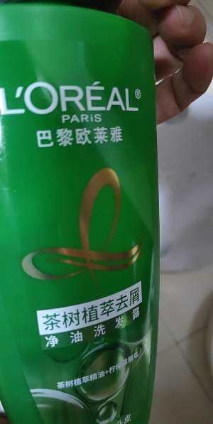 欧莱雅茶树植萃去屑洗发水无硅油700mL*2瓶洗发水套装赠旅行装洗护小样(随机发货)晒单图