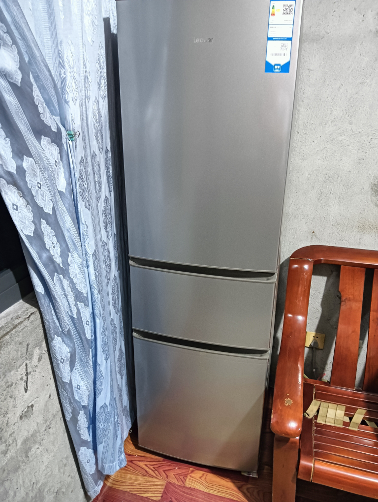 统帅(leader)海尔出品218升 三门冰箱 三温区 低温补偿 家用小冰箱 BCD-218LLC3E0C9晒单图