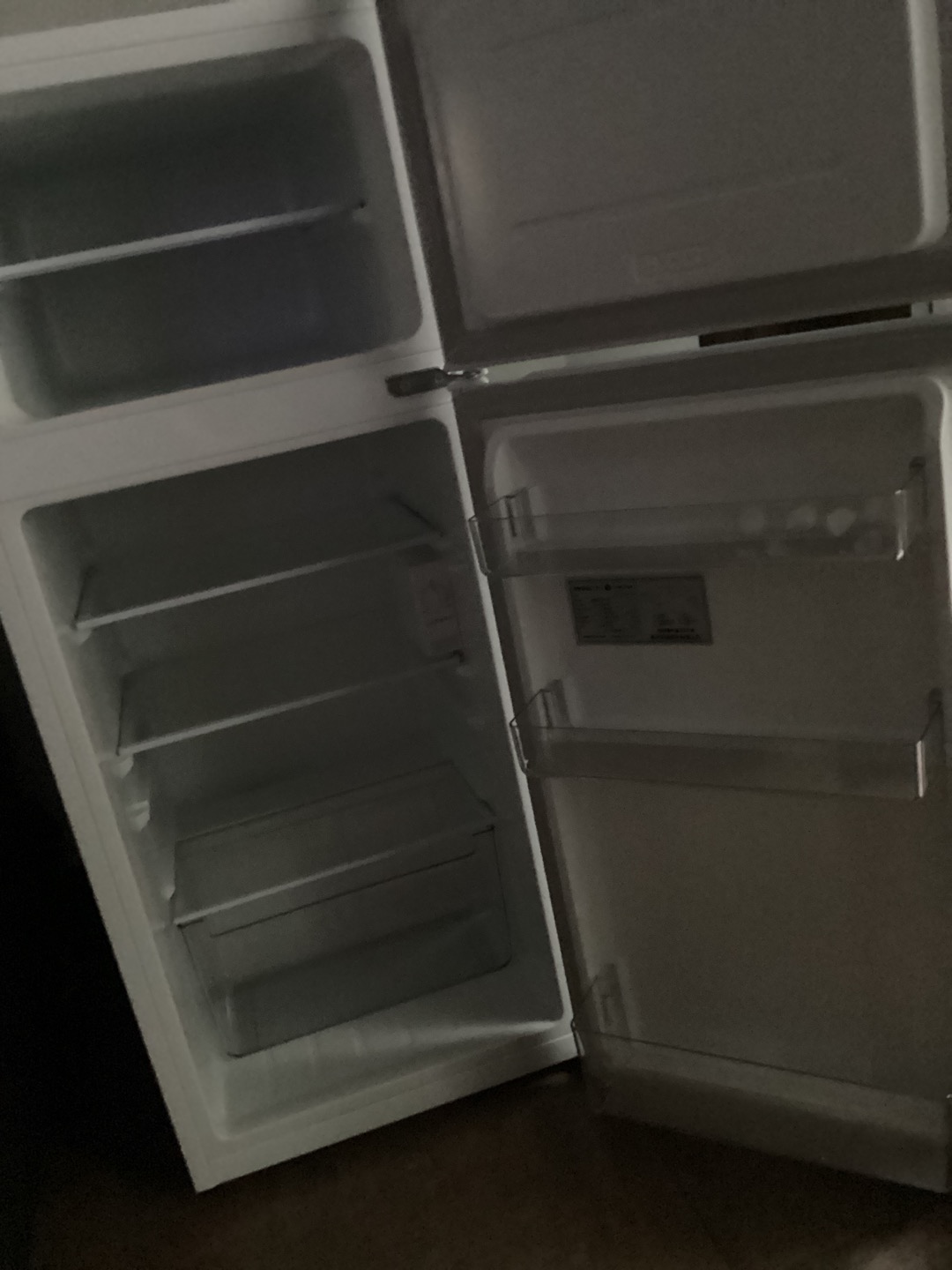 海尔(Haier)118升小型迷你电冰箱租房办公家用超薄节能省电冷藏冷冻二门两门冰箱BCD-118GHTMZ0WV晒单图