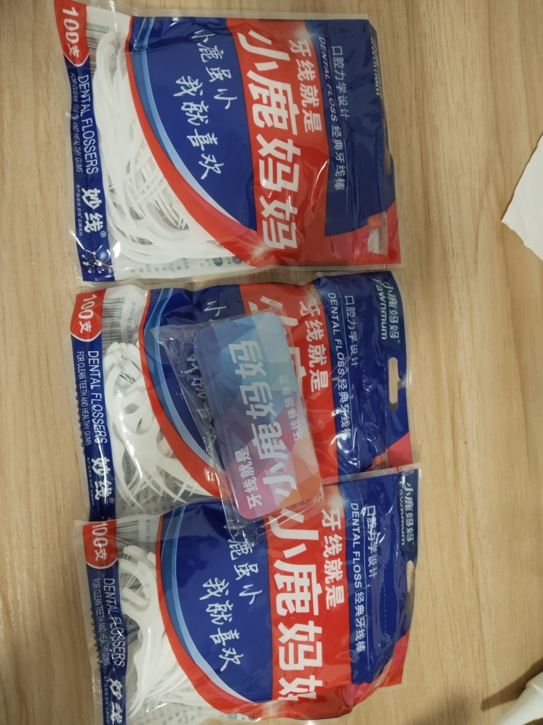 小鹿妈妈(FAWN MUM)经典力学牙线棒3袋300支晒单图