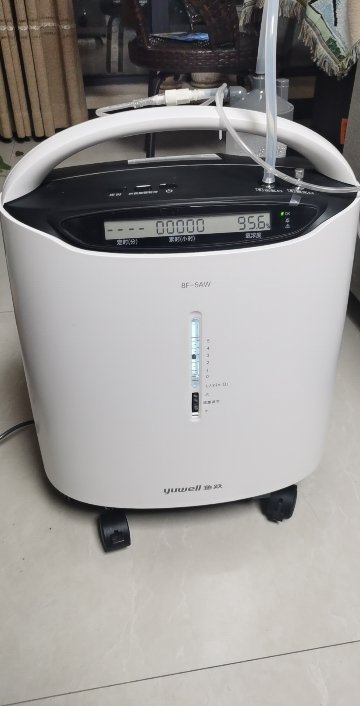 鱼跃制氧机8F-5AW医用级5L新升级款氧气机带雾化老人93%氧浓度制氧雾化家用吸氧机家用制氧机老人吸氧机医用晒单图