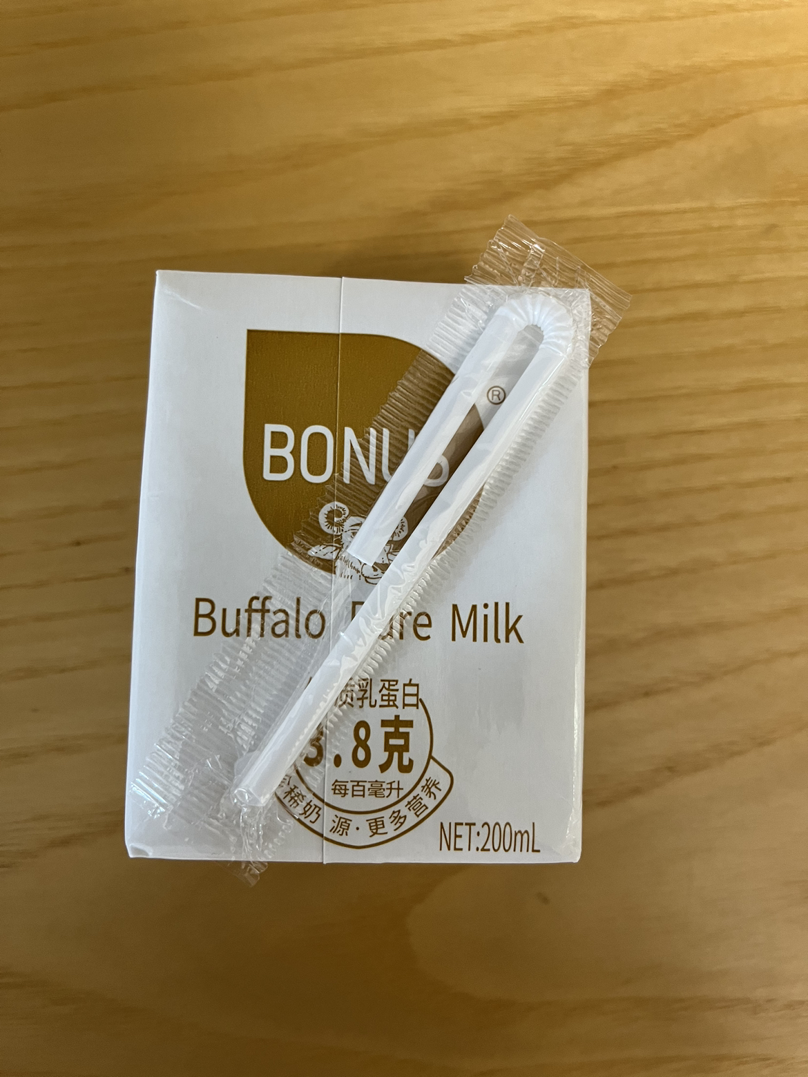 百菲酪 水牛纯牛奶 200ml*12盒 礼盒装晒单图