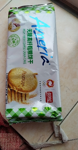 盼盼梅尼耶无糖高纤粗粮饼干108g/袋休闲零食品早餐下午茶晒单图