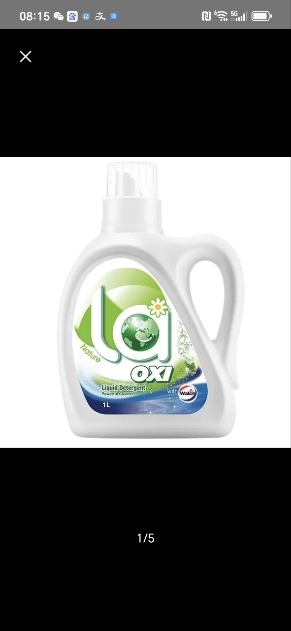 威露士la有氧洗衣液松木清香1L除菌除螨 手洗机洗 杀菌率达99% 家庭学生宿舍装晒单图