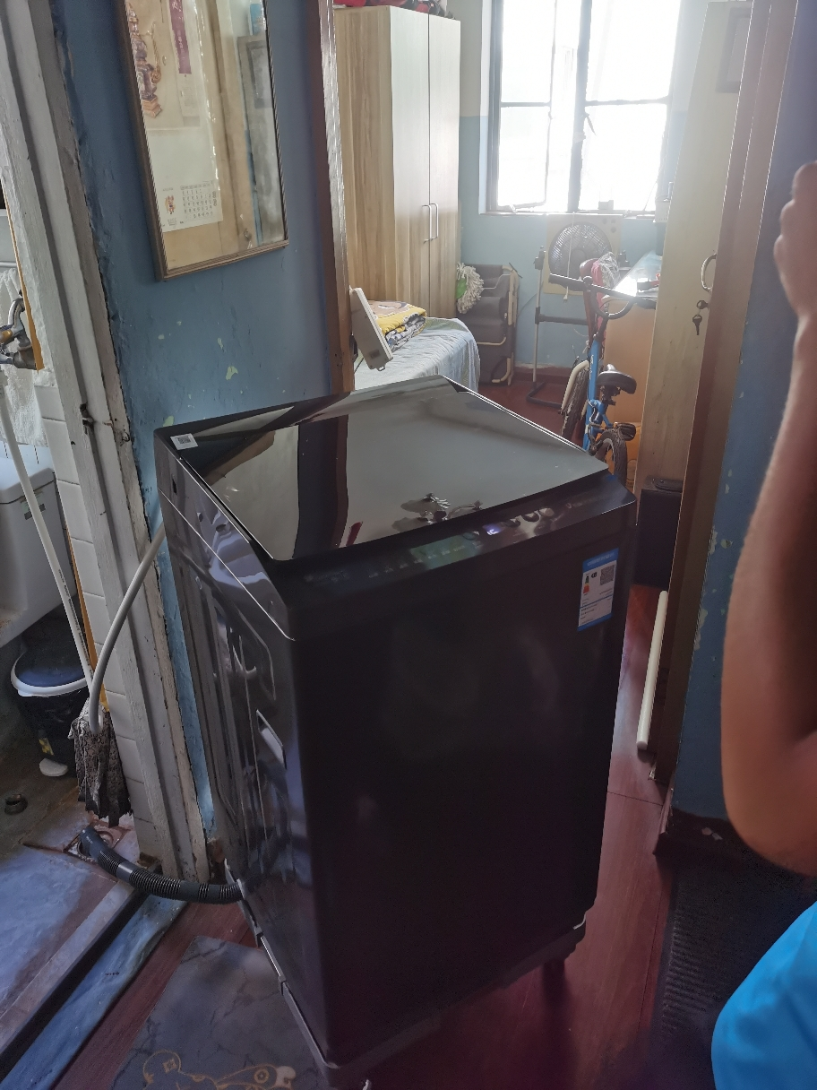 小天鹅全自动8kg金属钛波轮洗衣机TB80V26DT一级能效 静音节能大容量家庭使用晒单图