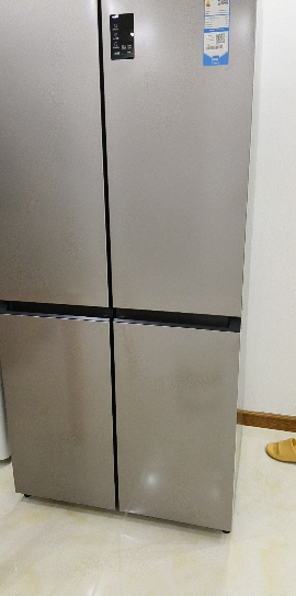 海尔(Haier)539L大容量三档变温黑金净化一级双变频WIFI智能联网旗舰新品 BCD-539WGHTDEDH9U1晒单图