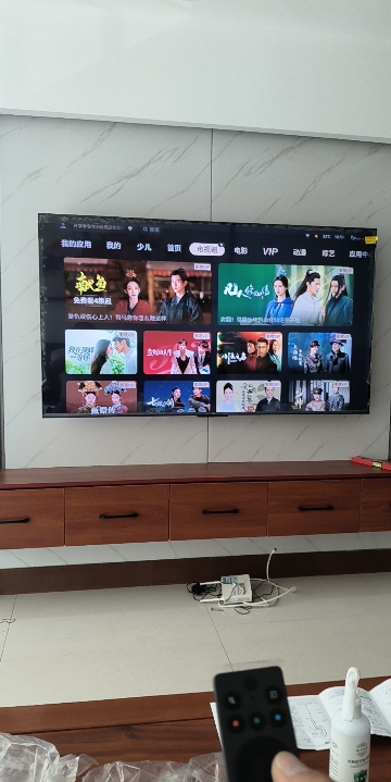 TCL电视 65V8L 65英寸 144Hz 高色域 MEMC防抖 护眼 2GB+32GB大内存电视晒单图