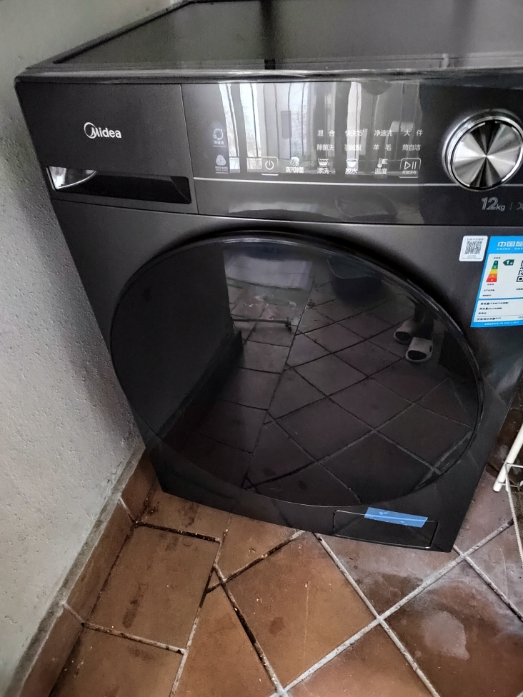 美的(Midea)滚筒洗衣机全自动家用 1.1超高洗净比MG120V36T 12公斤 除菌净螨家电国家补贴以旧换新晒单图
