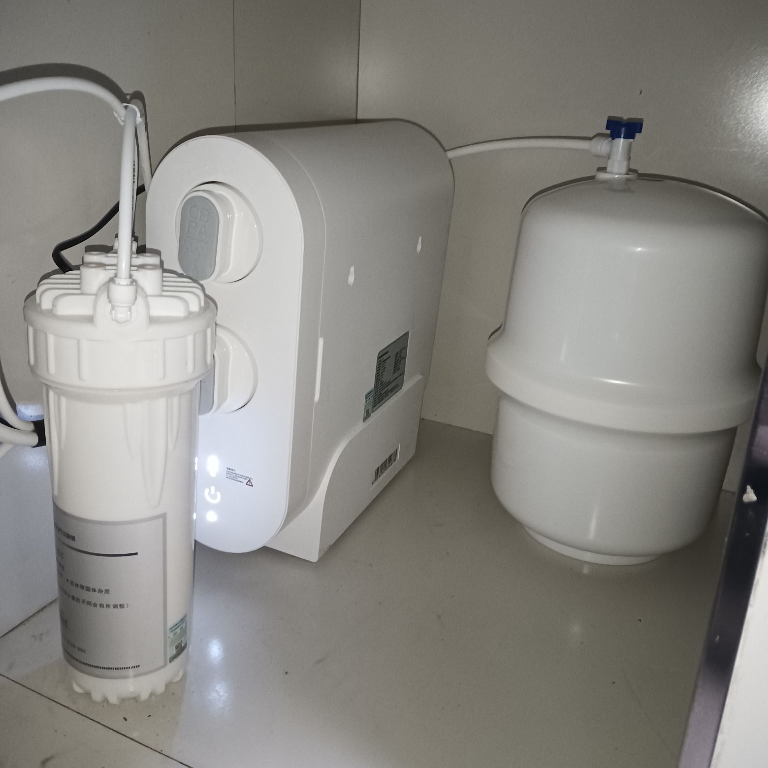 汉斯顿/Hunsdon 0阻垢剂添加净水器家用直饮净水机厨下式RO反渗透母婴直饮机自来水过滤器D3晒单图