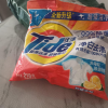 汰渍净白去渍强效去油污除菌香味持久洗衣粉218g便携装柠檬清新晒单图