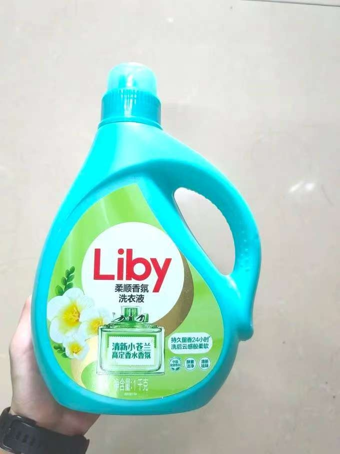 立白柔顺香氛洗衣液2kg瓶装持久留香酵素洁净衣物更柔顺晒单图
