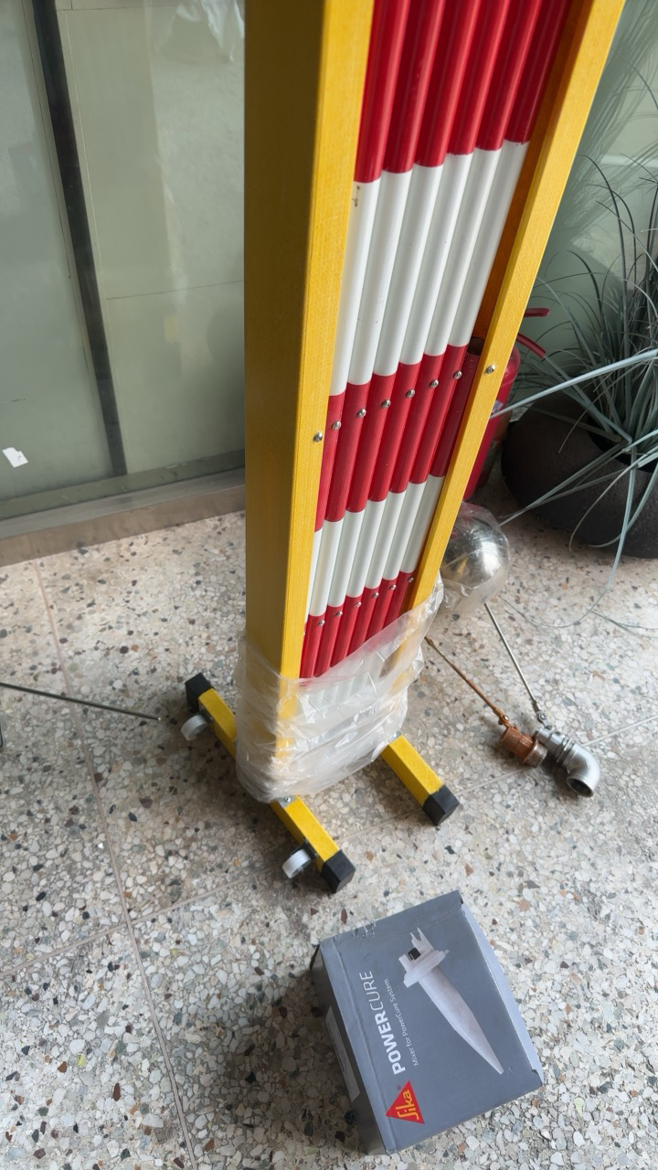 馨启路 可伸缩安全防护栏防护围栏 高1200*长2500mm 个晒单图