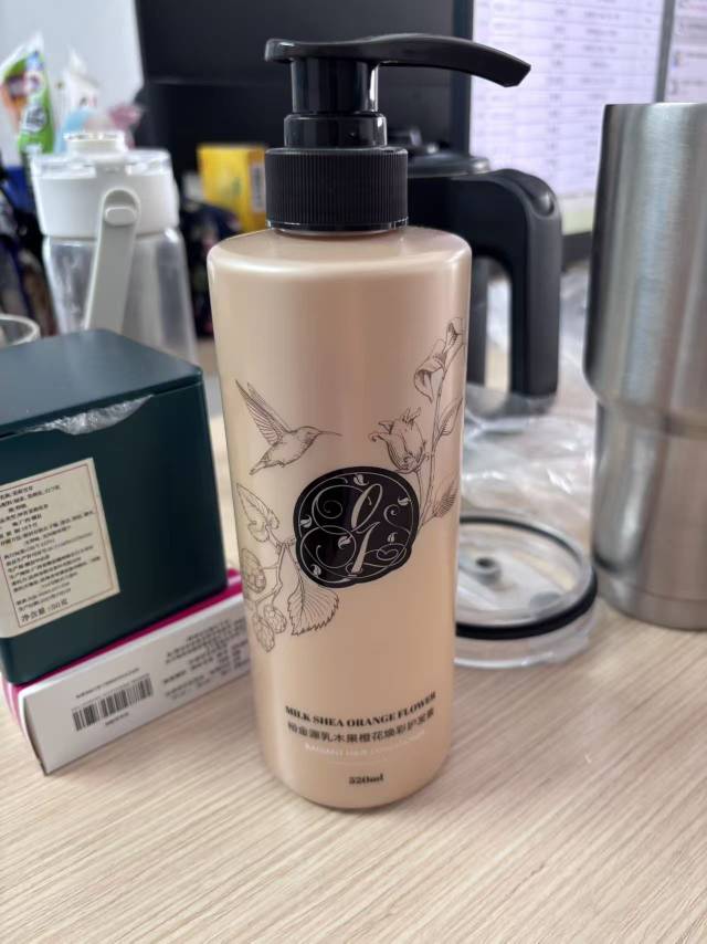 裕金源 乳木果橙花焕彩护发素 520ml晒单图