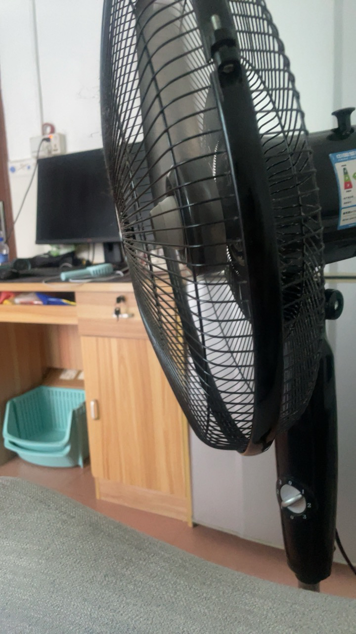 美的(Midea)电风扇空气循环扇卧室节能省电台式落地扇家用变频遥控 FGD24SFQ白色(小程序+语音+遥控+触控)晒单图