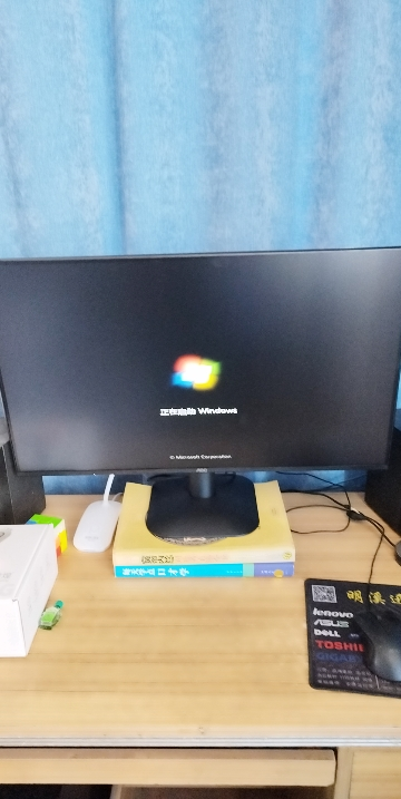 AOC27英寸AH-IPS办公电竞100Hz显示器台式电脑屏幕外接27B31H晒单图