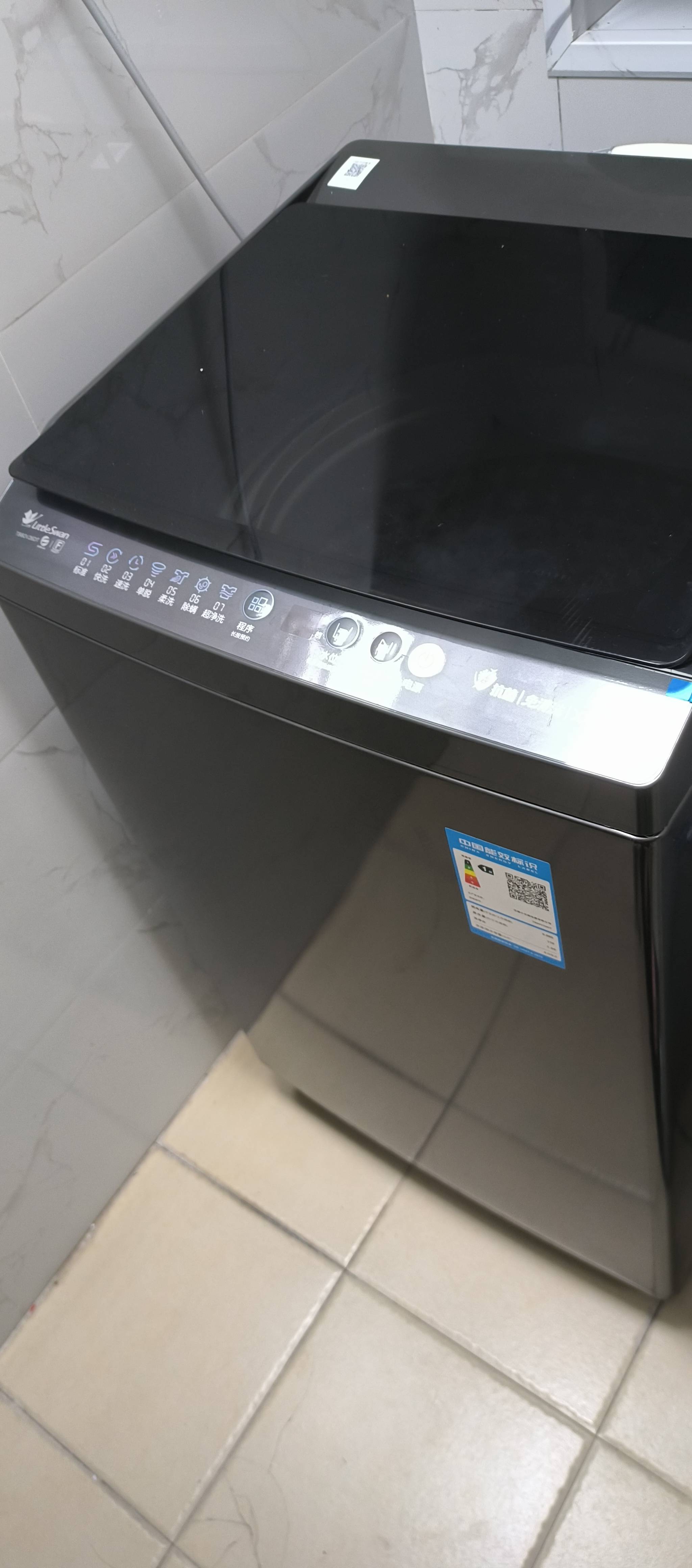 小天鹅全自动8kg金属钛波轮洗衣机TB80V26DT一级能效 静音节能大容量家庭使用晒单图