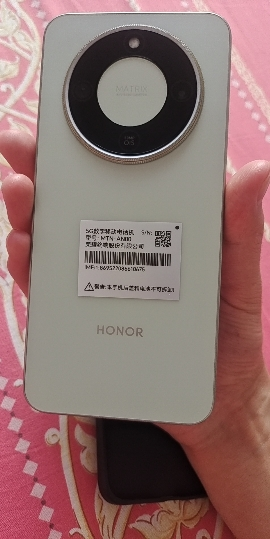 荣耀X70 8GB+256GB 竹韵青 金标十面抗摔 IP69防水 8300mAh电池晒单图