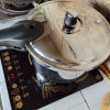 苏泊尔(SUPOR)银河星压力锅304加厚不锈钢高压锅压力煲电磁炉燃气灶明火通用24cm快煮锅 YS24E晒单图