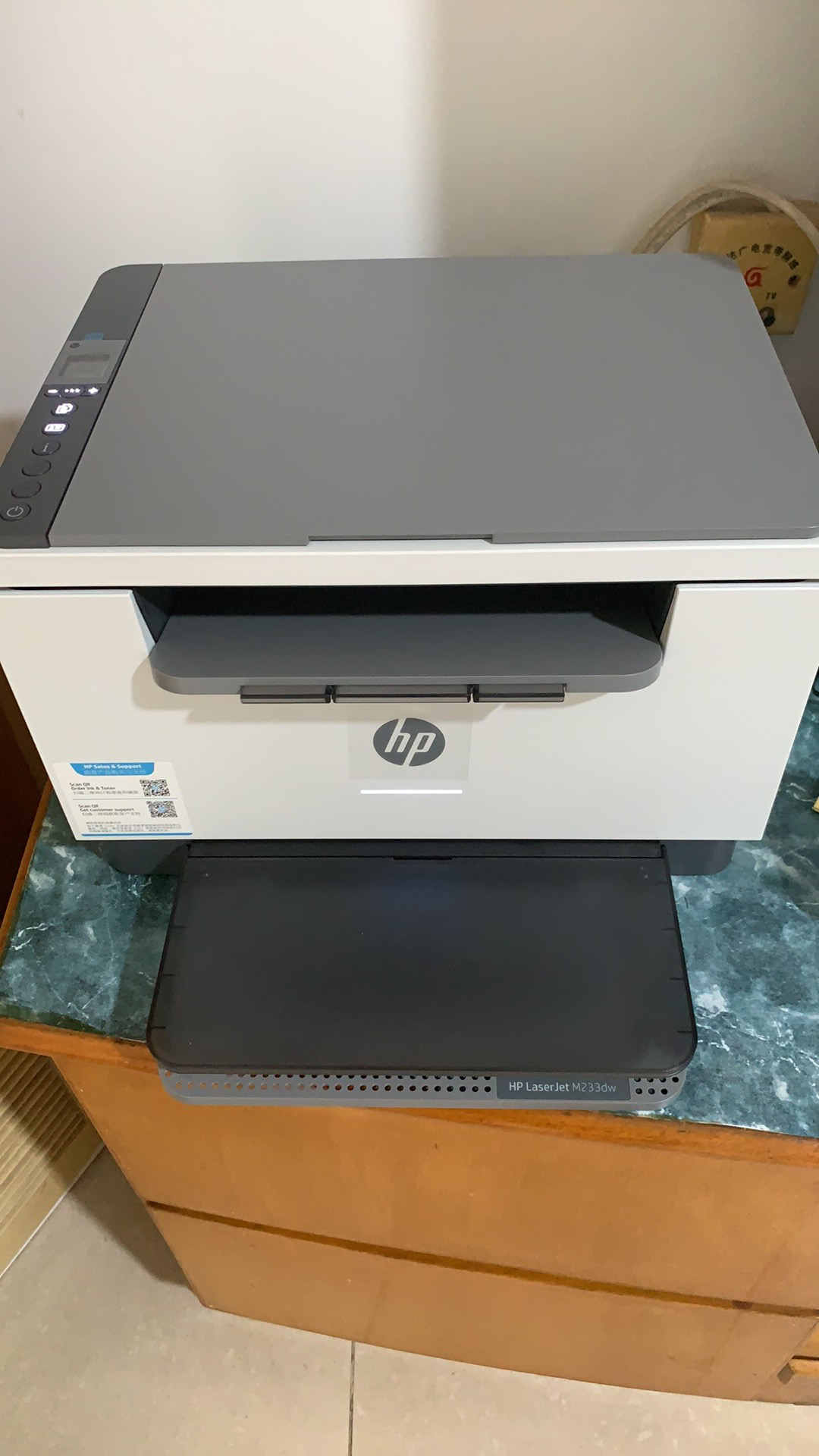 hp惠普M232DW/M233DW A4黑白激光多功能一体机 打印复印一体机 家用办公一体机自动双面打印一体机 惠普233dw打印机惠普232dw打印机晒单图