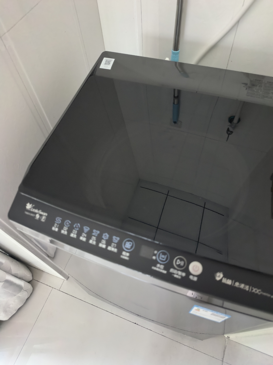 小天鹅全自动8kg金属钛波轮洗衣机TB80V26DT一级能效 静音节能大容量家庭使用晒单图