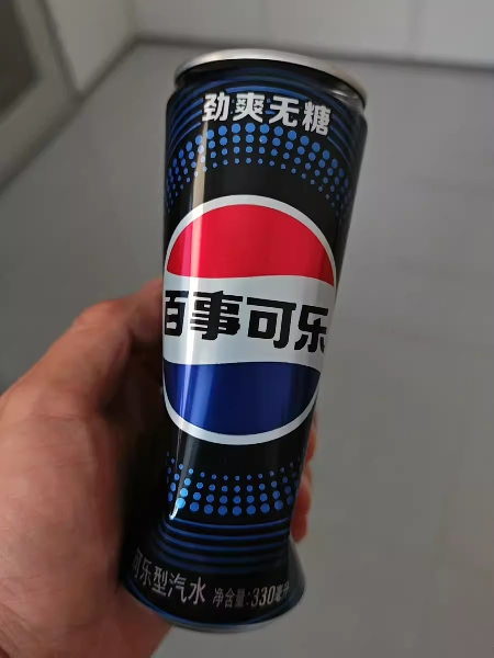 百事可乐 无糖碳酸可乐细长罐330ml*6罐组晒单图
