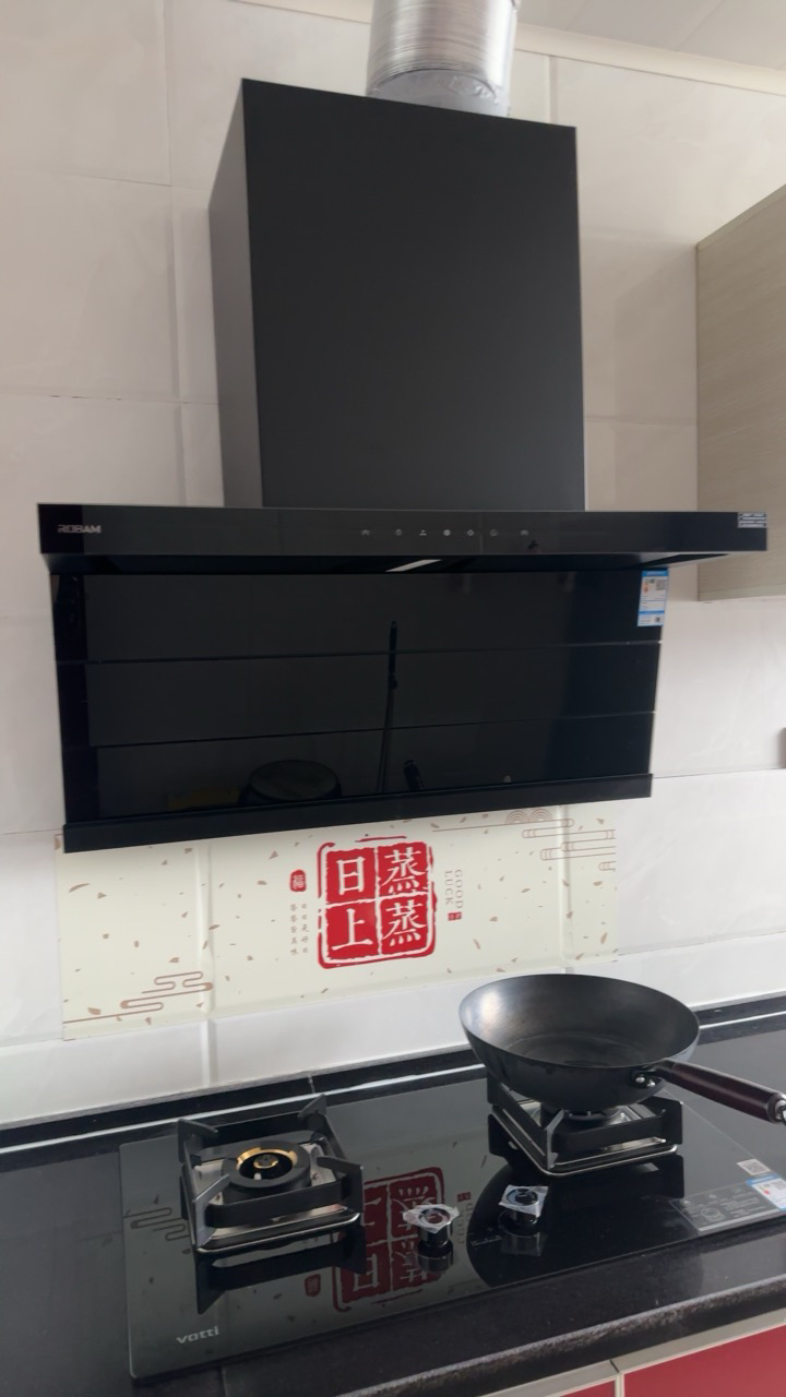 老板(Robam)油烟机[小黑翼D1P]顶侧双吸26m³抽油烟机 家用大吸力油烟机 7字型吸油烟机27A15-D1P晒单图