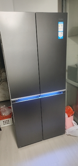 海尔(Haier)508升十字门超薄冰箱 全空间保鲜 阻氧干湿分储BCD-508WGHTD1BXZU1晒单图