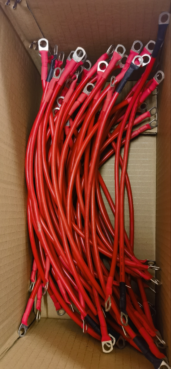 AFZ蓄电池连接线10平方长度100CM(1根红黑可选)晒单图