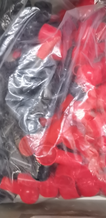 AFZ蓄电池端子保护套绝缘帽17AH-250AH(1个红黑可选)晒单图