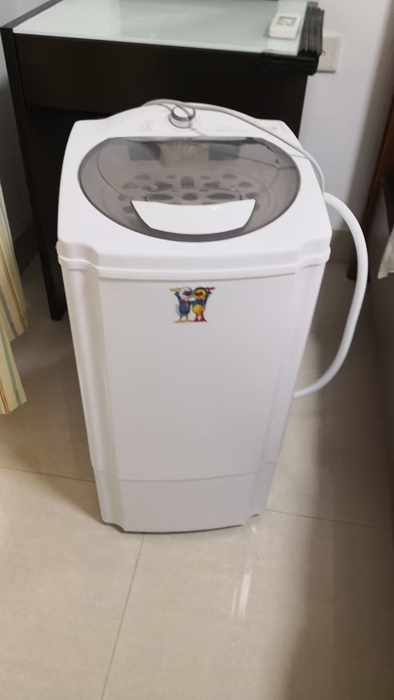 小鸭牌脱水机单脱水桶甩干桶小型甩干机家用租房宿舍学生单甩迷你晒单图