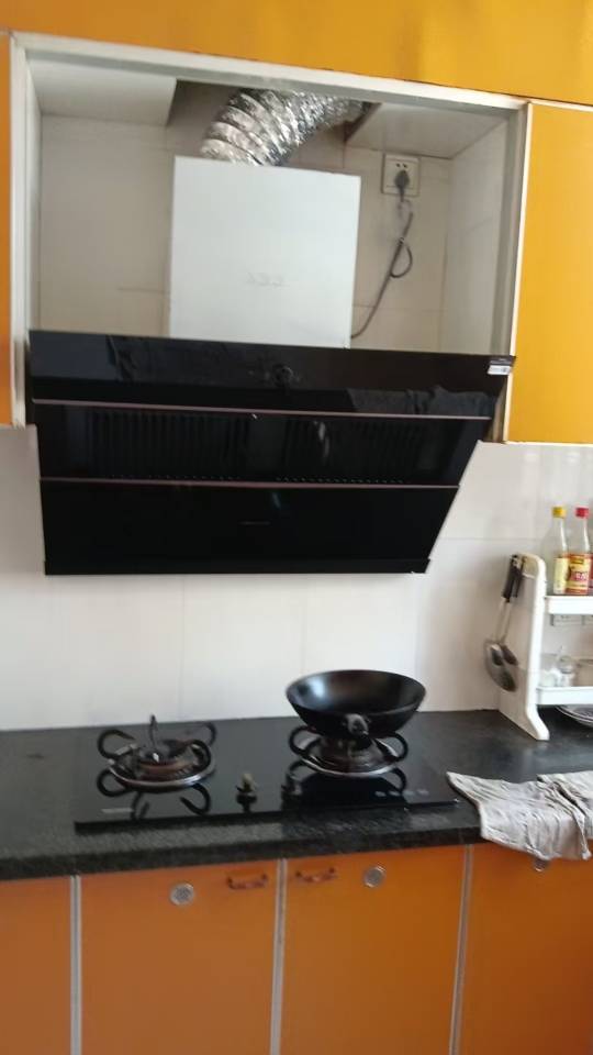 万和[小双翼J525S Pro·双腔大吸力]侧吸抽排油烟机家用23大风量爆炒一级能效家用烟机晒单图