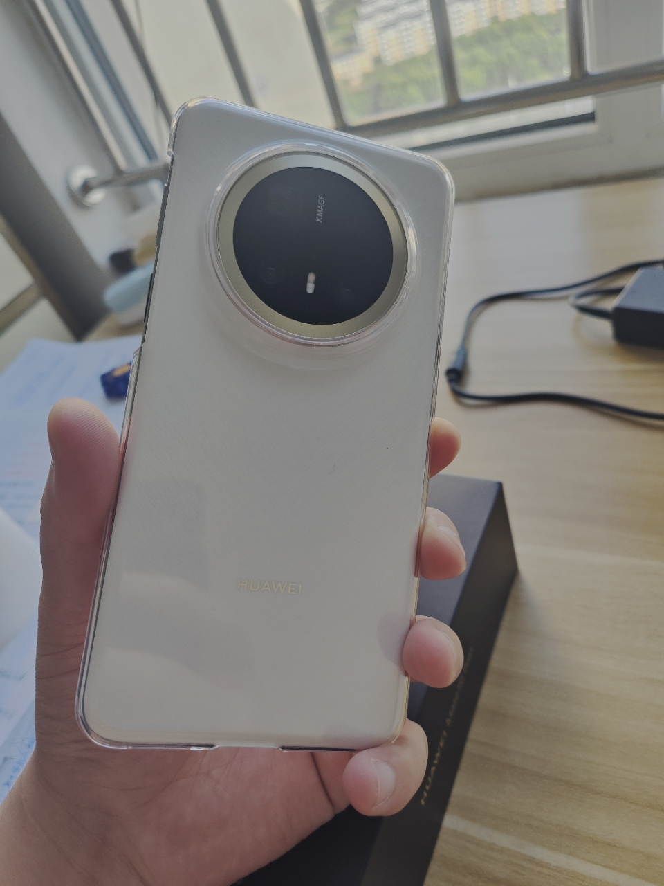 华为/HUAWEI Mate 70 Pro+ 16GB+512GB 羽衣白 鸿蒙AI 红枫原色影像 高亮钛玄武架构 华为鸿蒙智能手机晒单图