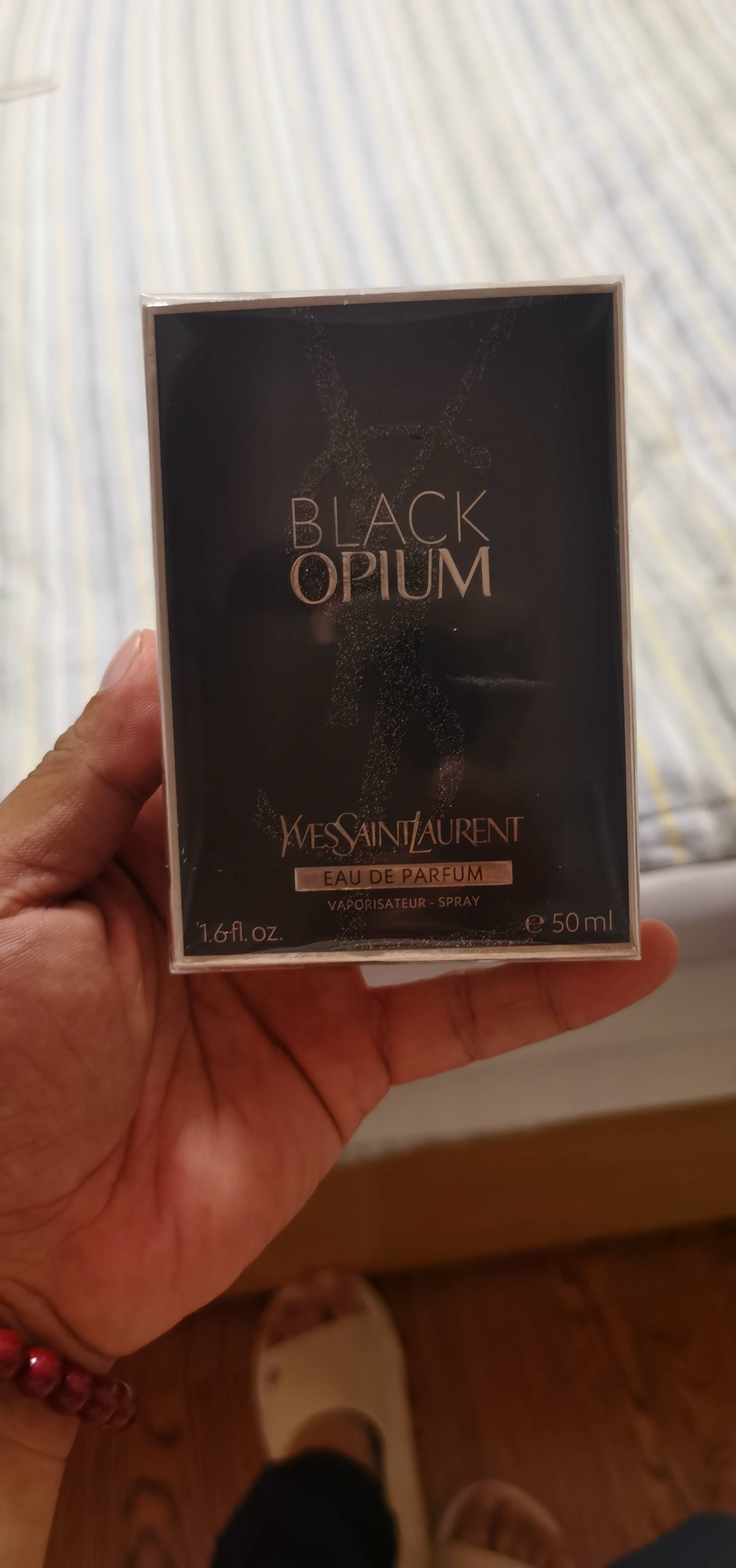 圣罗兰(YSL)黑鸦片香水 经典浓香 女士香水持久留香 黑色奥飘茗黑鸦片经典/版50ml晒单图