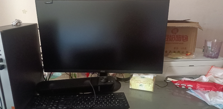 AOC 27B30H 27英寸120HZ显示器IPS广视角低蓝光不闪屏HDMI全高清台式电脑家用办公液晶窄边框显示屏晒单图