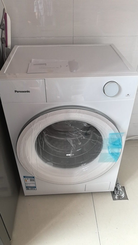 松下(Panasonic)[吴磊推荐][小薄荷S5]新品10kg超薄洗衣机全自动家用滚筒洗脱一体XQG100-M2J1晒单图