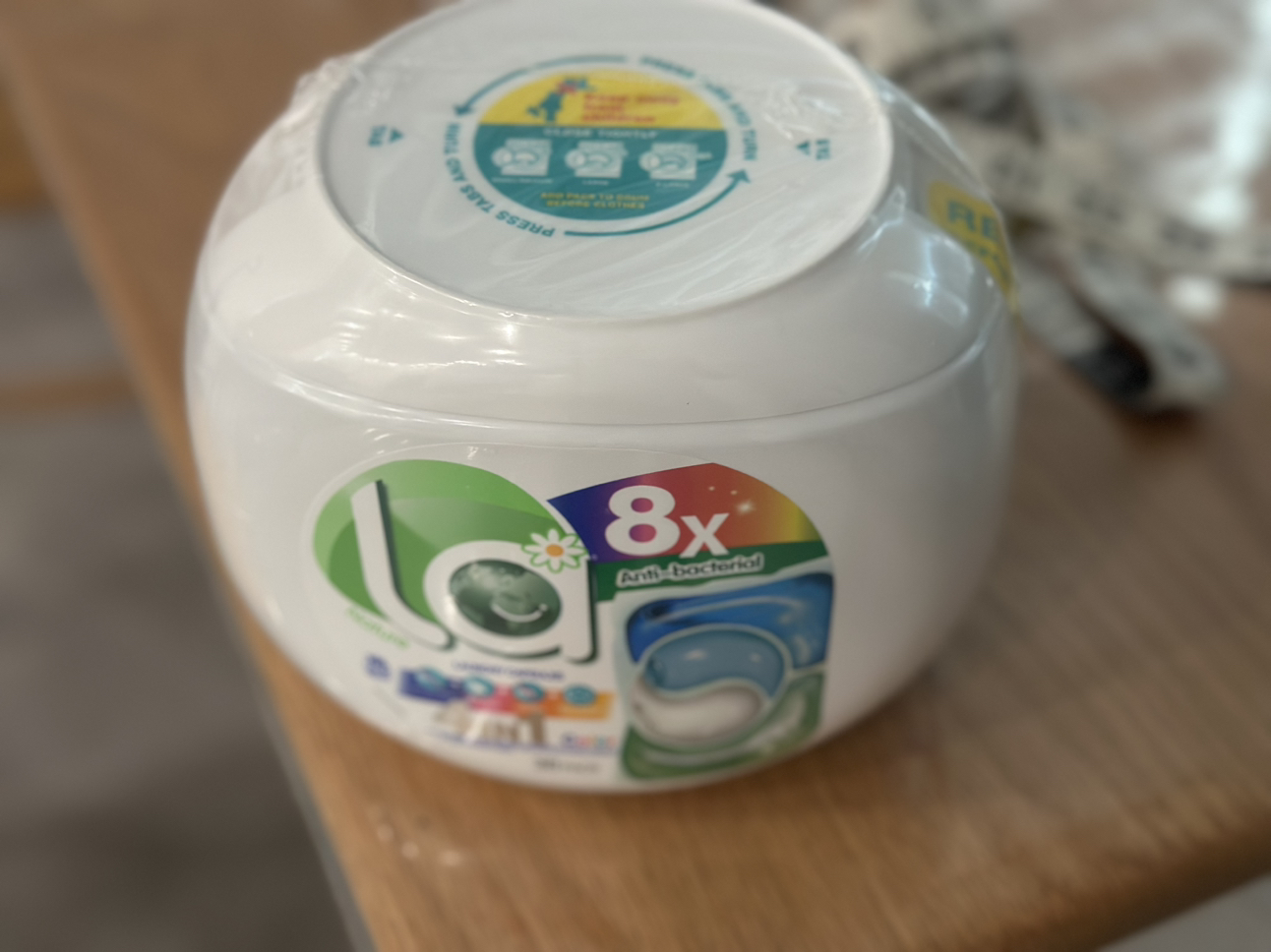 威露士la 4合1洗衣凝珠38粒 洁净除菌除螨留香洗衣液珠球 护色(护色防串色)晒单图