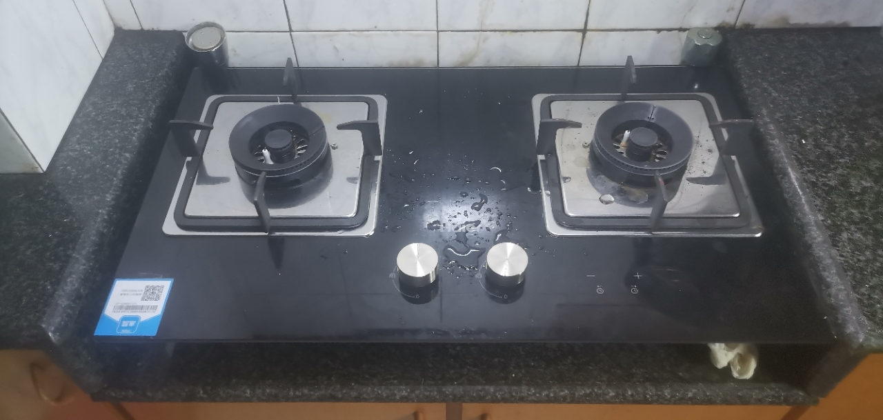 海尔(Haier)燃气灶天然气灶具双灶嵌入式台嵌两用5.2KW大火力双炉头定时钢化玻璃瞬燃点火熄火保护Q2BE51晒单图
