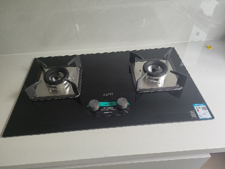 华帝(vatti)燃气灶具4.5KW嵌入式 天然气煤气灶 台式灶具可调节双眼灶 台嵌两用钢化玻璃 JZT-i10039B晒单图