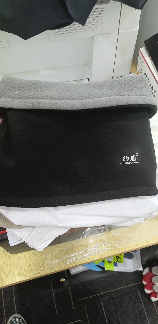 约盾 双层双面加厚保暖恒温围脖 YWB223/件晒单图