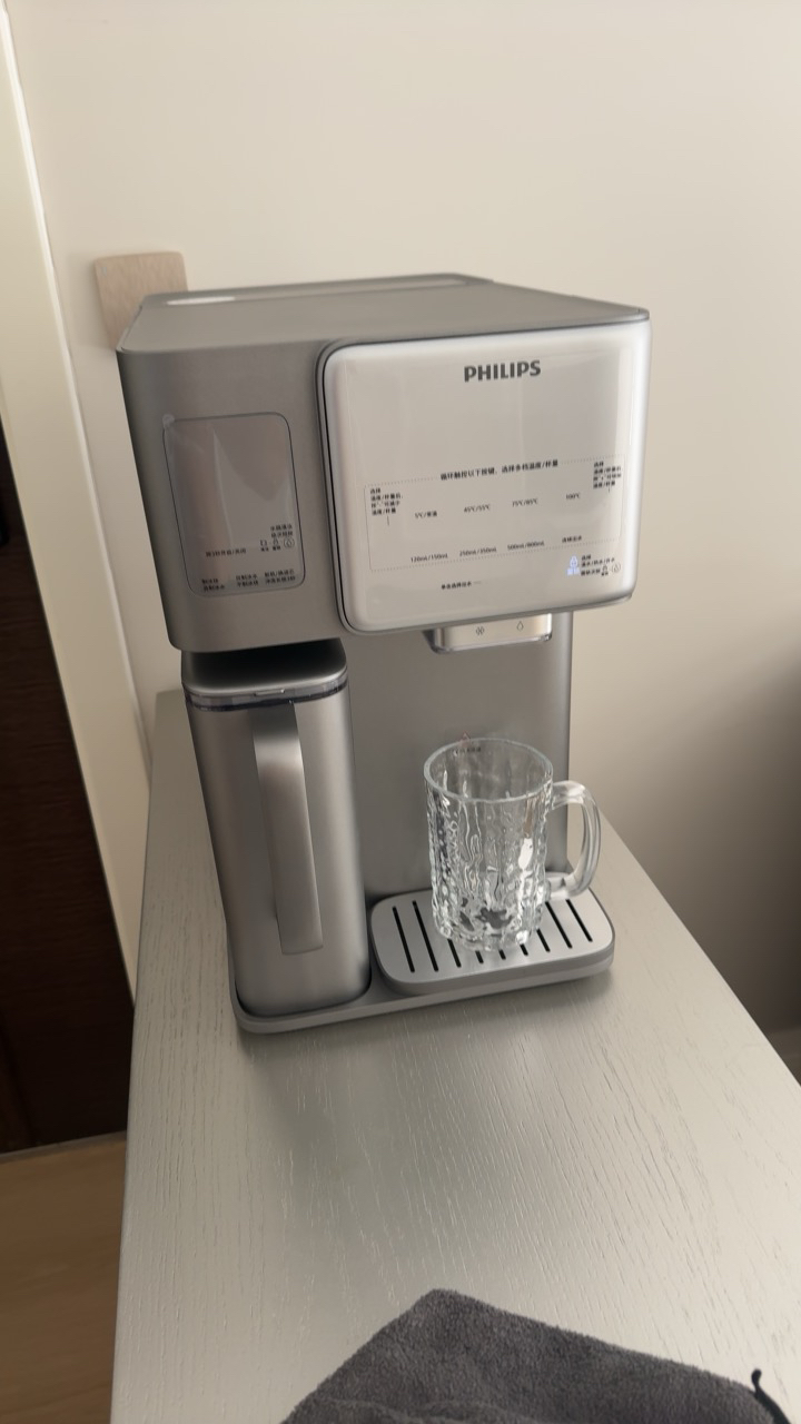 飞利浦净水器ADD8600冰块净水器家用台式即热免安装净饮机矿泉加热直饮一体机 全自动制冰机晒单图