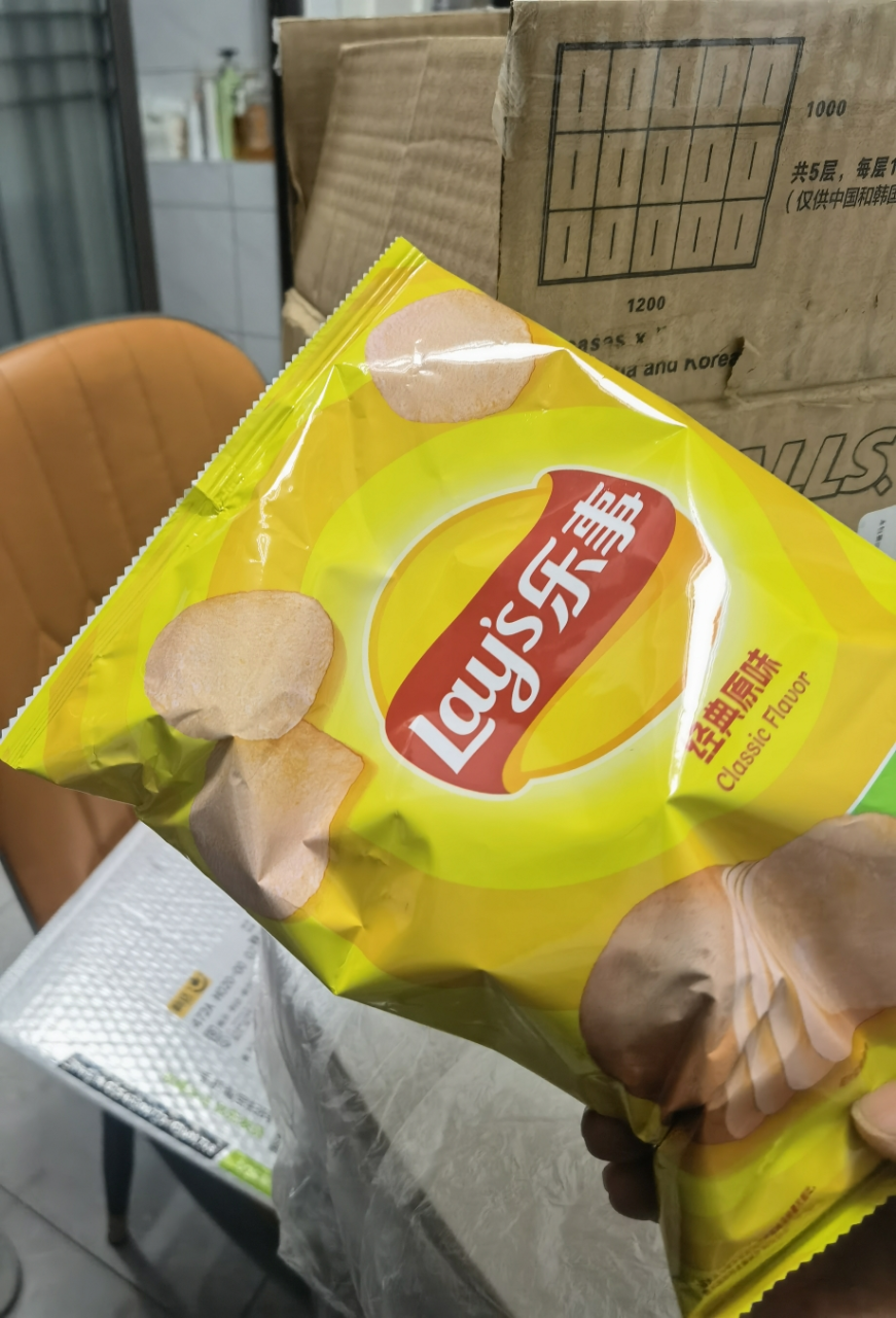 乐事薯片70g*6包多口味宿舍休闲聚会小零食膨化食品大礼包(原味+黄瓜味+番茄味+烧烤味)晒单图